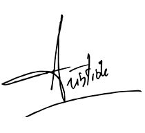 Signature Aristide Spies